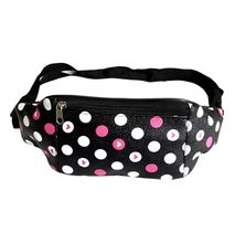 Love Pink Faux Leather Waist Bag For Women Fanny Pack Running